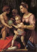 Andrea del Sarto Holy Family with St. John young Sweden oil painting artist